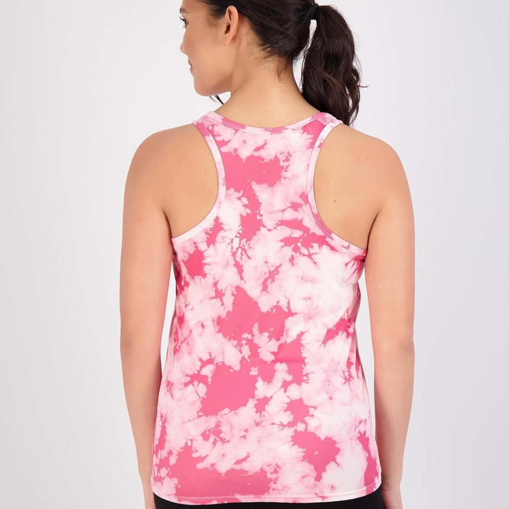 Real Essentials 5-Pack  Racerback Tank Top Dry-Fit Athletic Performance Yoga - Picture 3 of 4